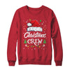 Cute Family Christmas Crew Matching Santa Xmas Lights Shirt & Sweatshirt | teecentury