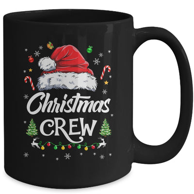 Cute Family Christmas Crew Matching Santa Xmas Lights Mug | teecentury