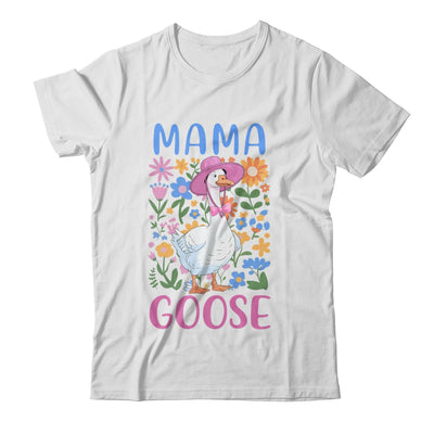 Cute Floral Mama Goose Coquette Mother's Day Goose Lover Shirt & Tank Top | teecentury