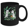 Cute Ghost Plant Lady Mom Halloween Garden Gardening Floral Mug | teecentury