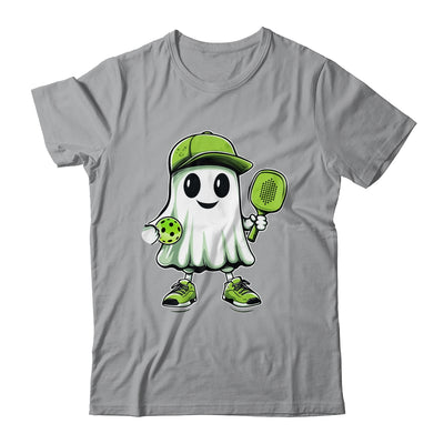Cute Ghost Playing Pickleball Halloween Paddleball Funny Shirt & Hoodie | teecentury