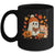 Cute Ghost Reading Book Lovers Autumn Fall Halloween Ghost Mug | teecentury