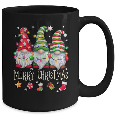Cute Gnomes Merry Christmas Light Family Gnome Matching Xmas Mug | teecentury