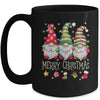 Cute Gnomes Merry Christmas Light Family Gnome Matching Xmas Mug | teecentury