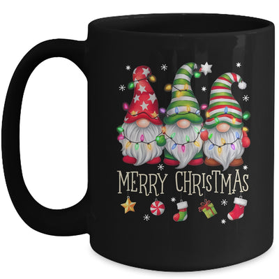 Cute Gnomes Merry Christmas Light Family Gnome Matching Xmas Mug | teecentury