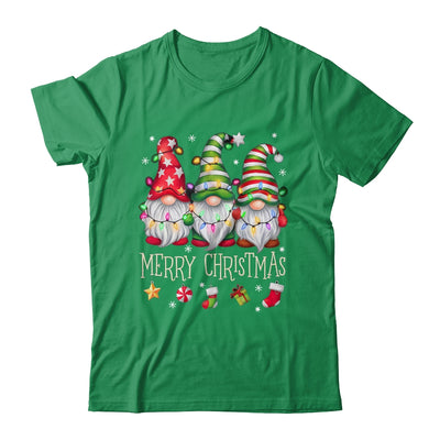 Cute Gnomes Merry Christmas Light Family Gnome Matching Xmas Shirt & Sweatshirt | teecentury