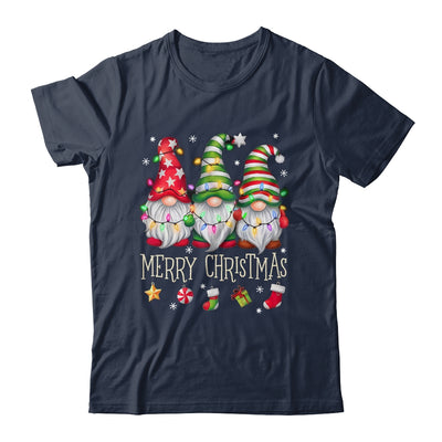 Cute Gnomes Merry Christmas Light Family Gnome Matching Xmas Shirt & Sweatshirt | teecentury