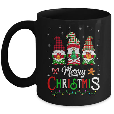 Cute Gnomes Merry Christmas Light Family Gnome Xmas Mug | teecentury