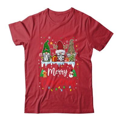 Cute Gnomes Merry Christmas Light Gnome Xmas Family Matching Shirt & Sweatshirt | teecentury