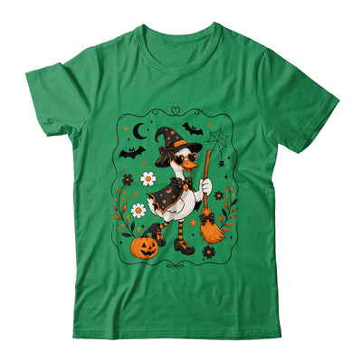 Cute Halloween Goose Coquette Witchy Vibes Fall Pumpkin Shirt & Sweatshirt | teecentury