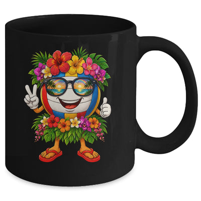 Cute Hawaiian Beach Volleyball Tropical Summer Vacation Mug | teecentury