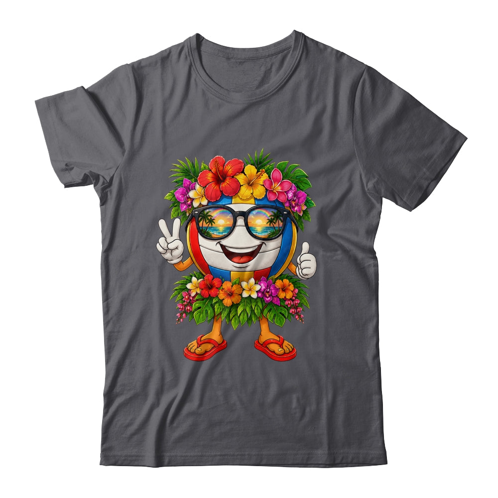 Cute Hawaiian Beach Volleyball Tropical Summer Vacation Shirt & Tank Top | teecentury