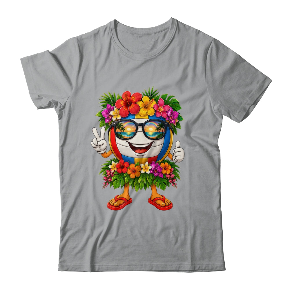 Cute Hawaiian Beach Volleyball Tropical Summer Vacation Shirt & Tank Top | teecentury