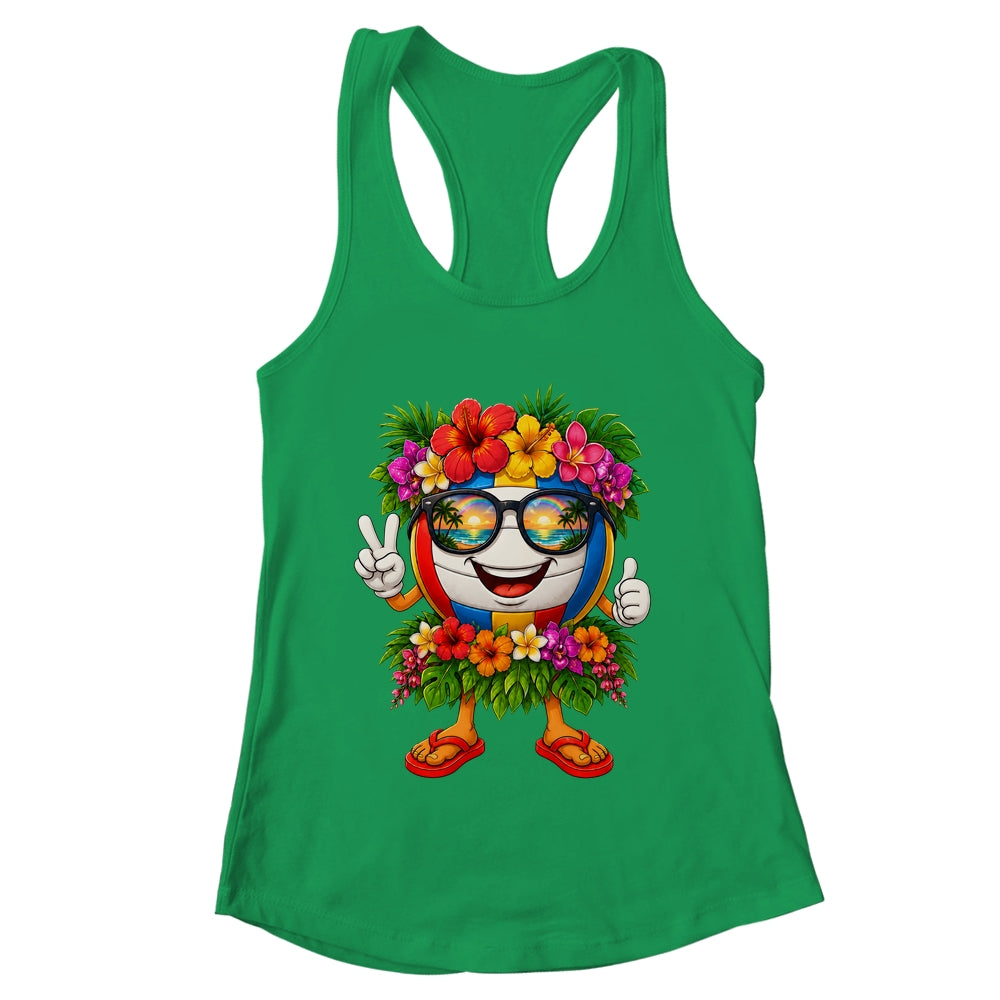 Cute Hawaiian Beach Volleyball Tropical Summer Vacation Shirt & Tank Top | teecentury