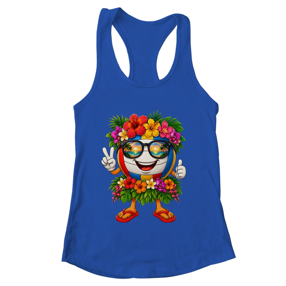 Cute Hawaiian Beach Volleyball Tropical Summer Vacation Shirt & Tank Top | teecentury