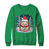 Cute Hedgehog Christmas Lights Santa Hat Xmas Men Women Kids Shirt & Sweatshirt | teecentury