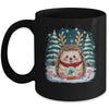 Cute Hedgehog Reindeer Christmas Xmas Men Women Kids Mug | teecentury