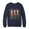 Cute Horses Santa Hat Ugly Christmas Xmas Horse Lover Shirt & Sweatshirt | teecentury