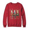 Cute Horses Santa Hat Ugly Christmas Xmas Horse Lover Shirt & Sweatshirt | teecentury