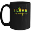 Cute I Love Mango Summer Fruit Mango Lover For Men Women Mug | teecentury