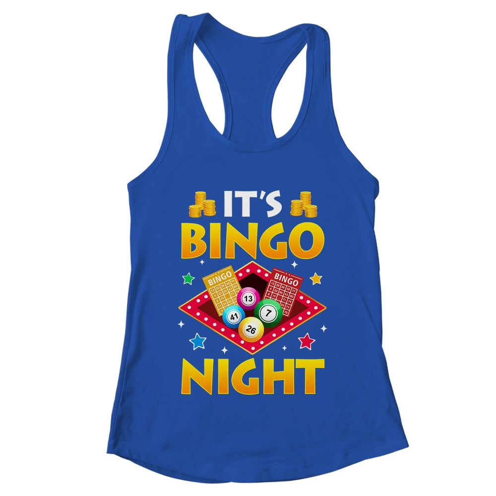 Cute It's Bingo Night Design For Men Women Casino Gambling Shirt & Tank Top | teecentury