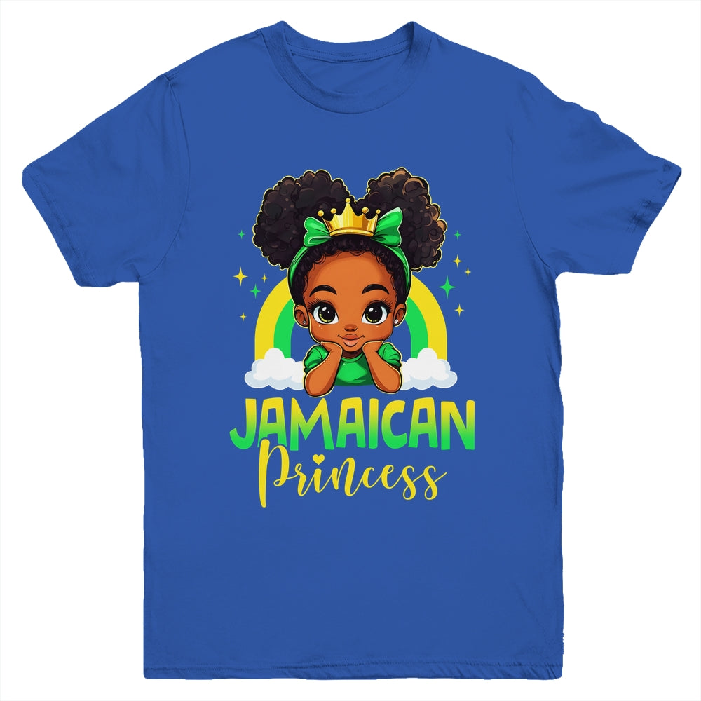 Cute Jamaica Lover Jamaican Princess Birthday Girl Kids Youth Shirt | teecentury