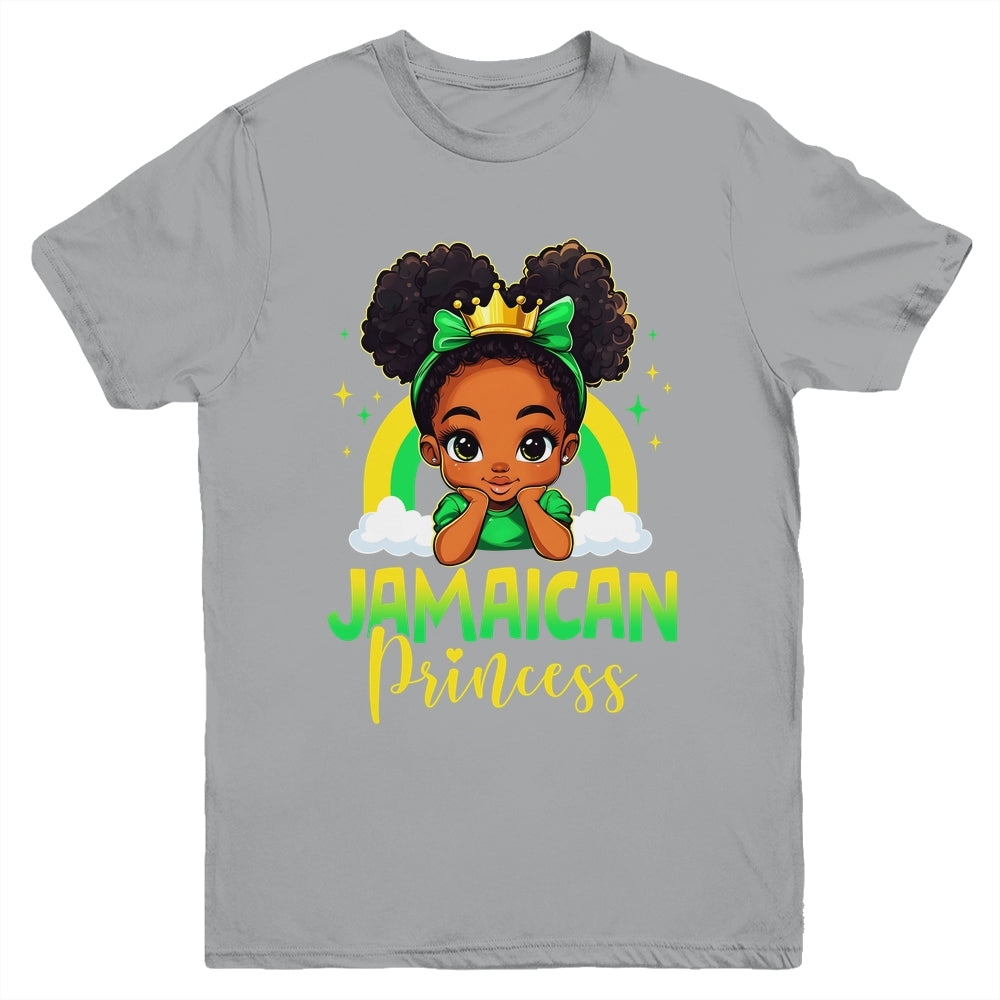 Cute Jamaica Lover Jamaican Princess Birthday Girl Kids Youth Shirt | teecentury
