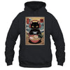 Cute Kawaii Gamer Cat Funny Ramen Retro Japanese Cat Gaming Shirt & Hoodie | teecentury
