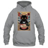 Cute Kawaii Gamer Cat Funny Ramen Retro Japanese Cat Gaming Shirt & Hoodie | teecentury