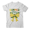 Cute Lemon Tropical Fruits Coquette Bow Summer Vibes Girl Shirt & Tank Top | teecentury