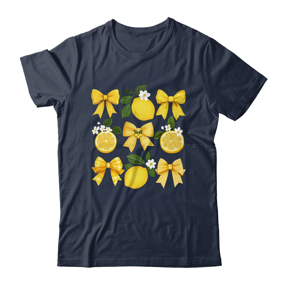 Cute Lemon Tropical Fruits Coquette Bows Summer Girl Women Shirt & Tank Top | teecentury