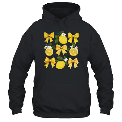 Cute Lemon Tropical Fruits Coquette Bows Summer Girl Women Shirt & Tank Top | teecentury