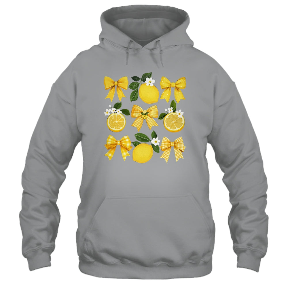 Cute Lemon Tropical Fruits Coquette Bows Summer Girl Women Shirt & Tank Top | teecentury