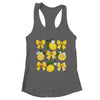 Cute Lemon Tropical Fruits Coquette Bows Summer Girl Women Shirt & Tank Top | teecentury