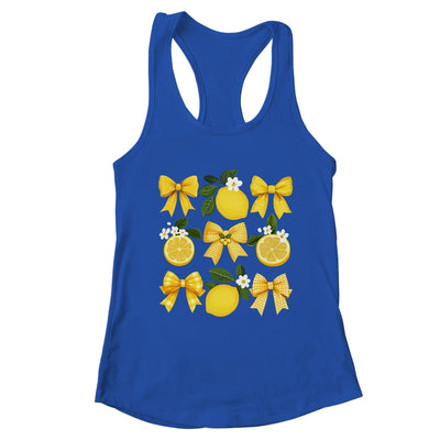 Cute Lemon Tropical Fruits Coquette Bows Summer Girl Women Shirt & Tank Top | teecentury