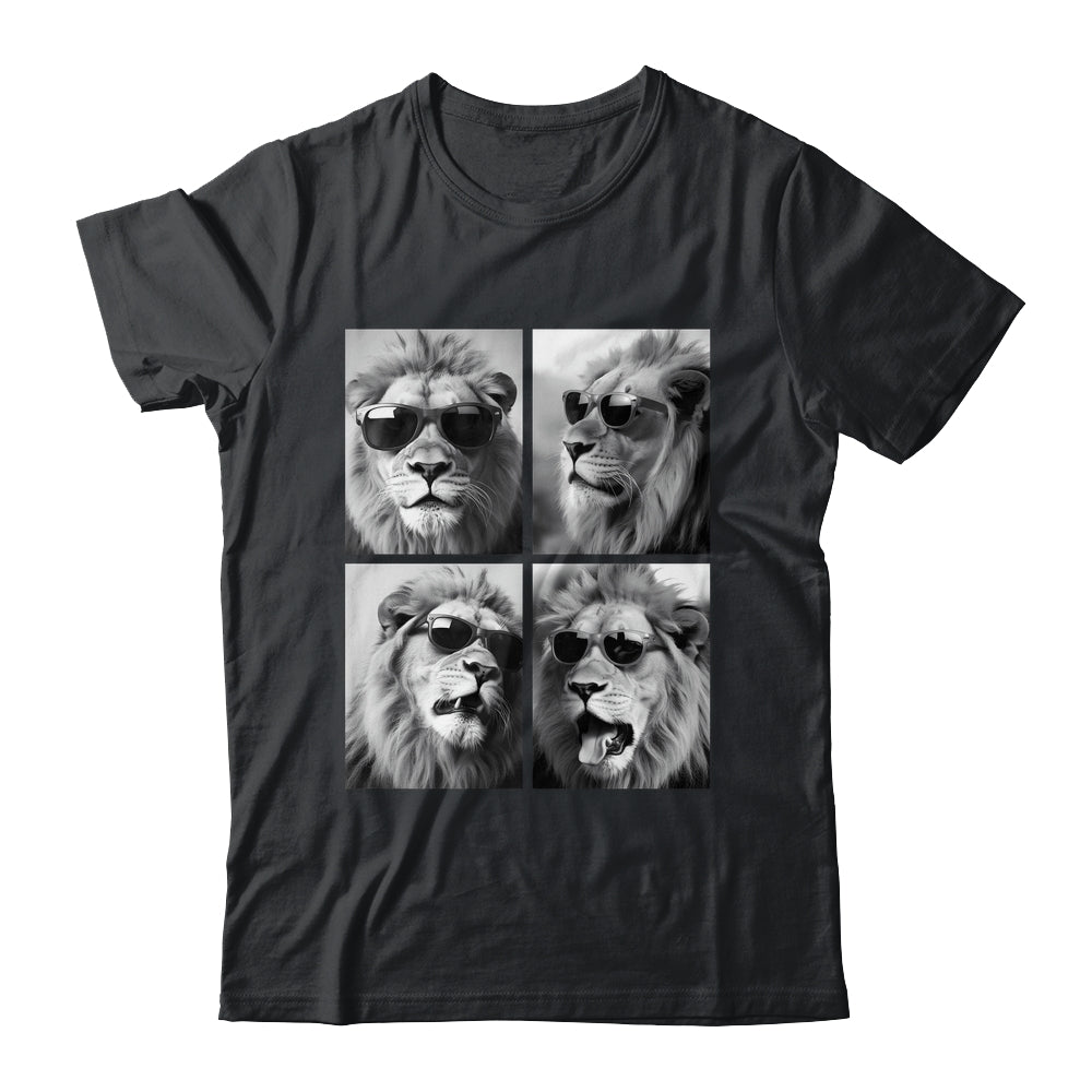 Cute Lions With Sunglasses Cool Lion Animals Funny Photo Shirt & Hoodie | teecentury