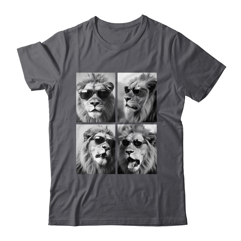 Cute Lions With Sunglasses Cool Lion Animals Funny Photo Shirt & Hoodie | teecentury
