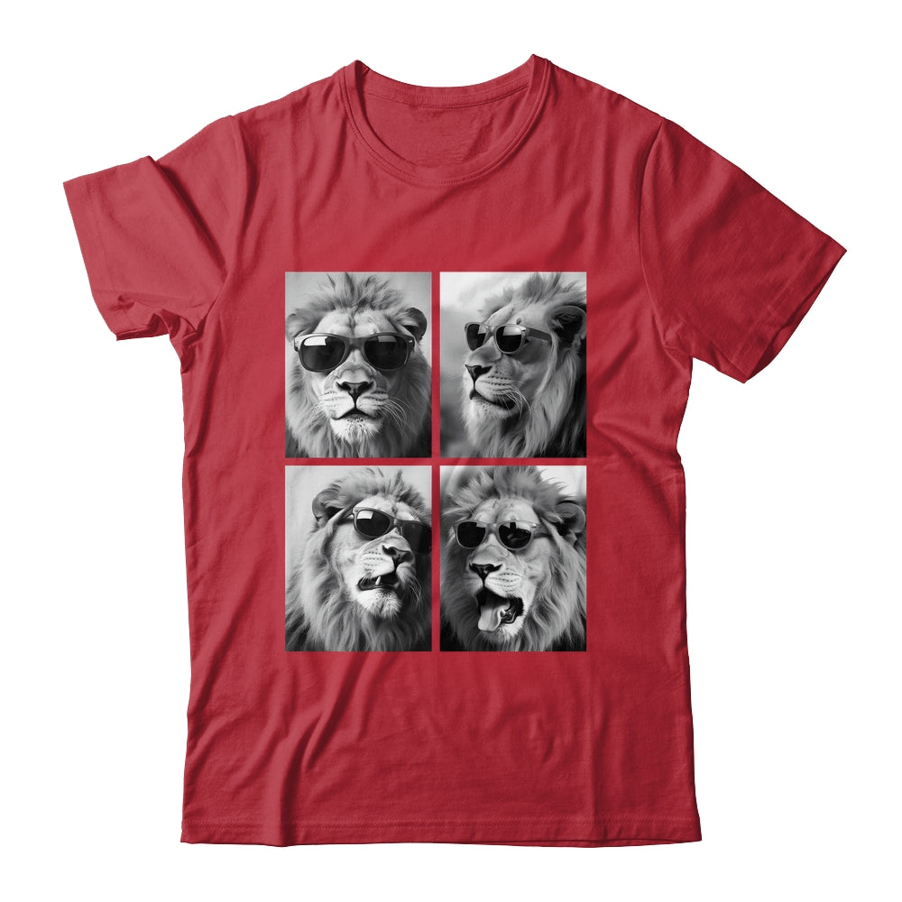 Cute Lions With Sunglasses Cool Lion Animals Funny Photo Shirt & Hoodie | teecentury