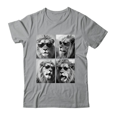 Cute Lions With Sunglasses Cool Lion Animals Funny Photo Shirt & Hoodie | teecentury