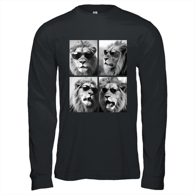 Cute Lions With Sunglasses Cool Lion Animals Funny Photo Shirt & Hoodie | teecentury
