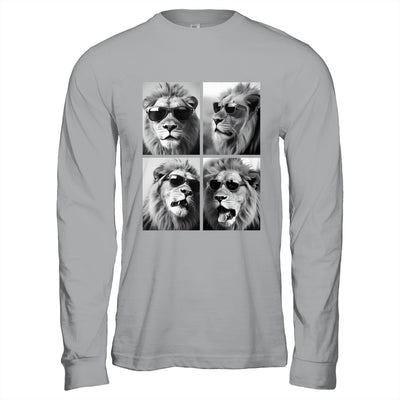 Cute Lions With Sunglasses Cool Lion Animals Funny Photo Shirt & Hoodie | teecentury