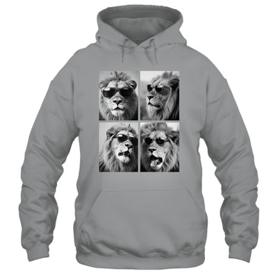 Cute Lions With Sunglasses Cool Lion Animals Funny Photo Shirt & Hoodie | teecentury