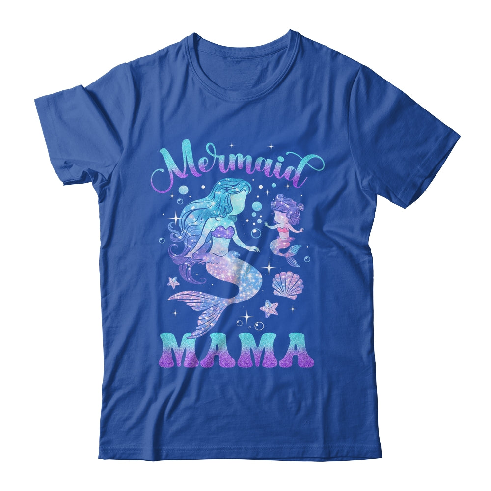 Cute Mermaid Mama Mermaid Mom Mommy Happy Mothers Day Women Shirt & Tank Top | teecentury