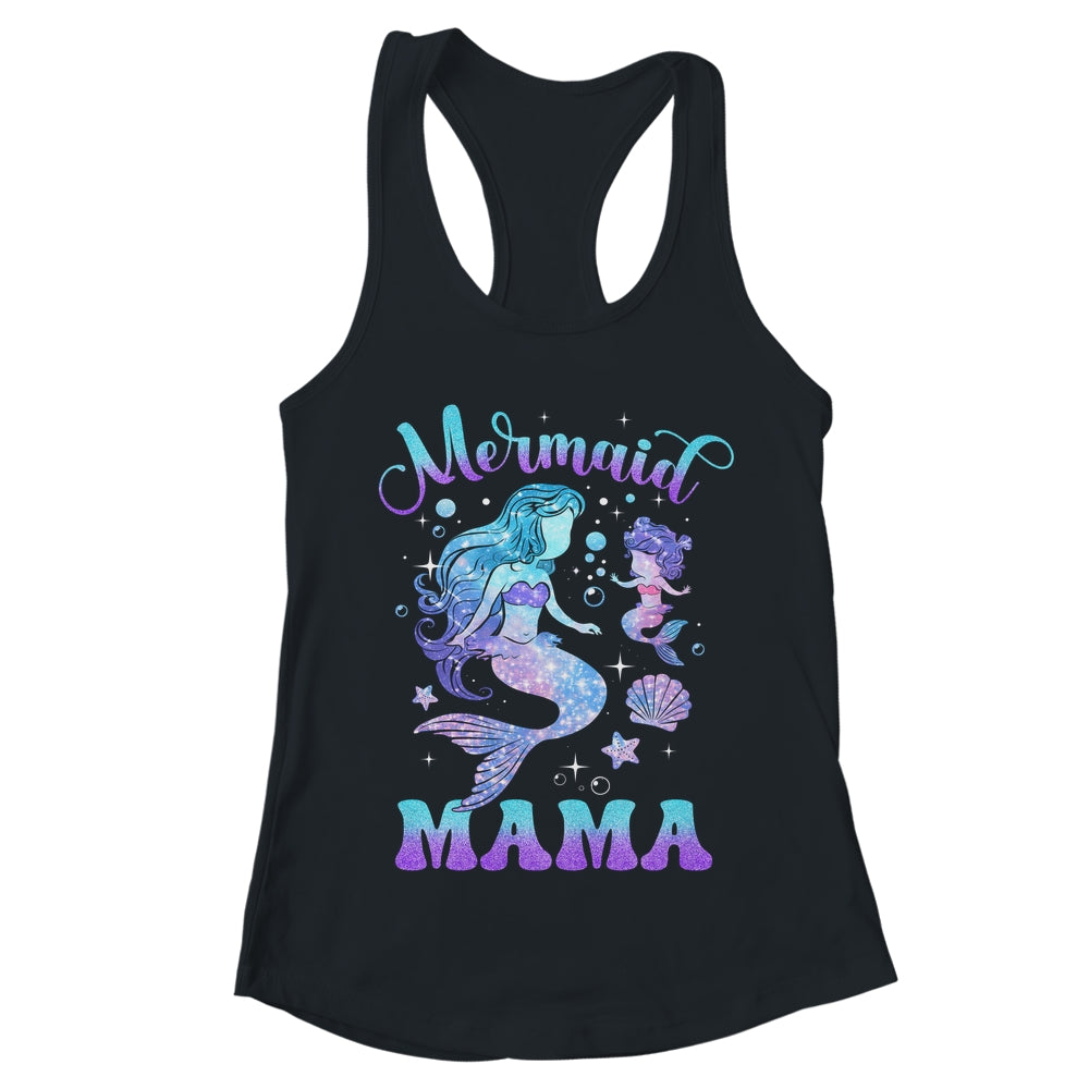 Cute Mermaid Mama Mermaid Mom Mommy Happy Mothers Day Women Shirt & Tank Top | teecentury