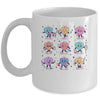 Cute Nurse Conversation Hearts Valentines Day Women Men Mug | teecentury