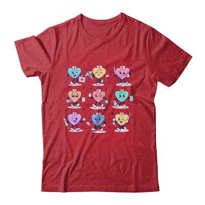 Cute Nurse Conversation Hearts Valentines Day Women Men Shirt & Hoodie | teecentury