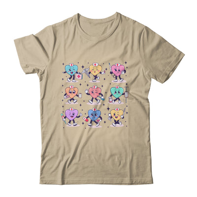 Cute Nurse Conversation Hearts Valentines Day Women Men Shirt & Hoodie | teecentury
