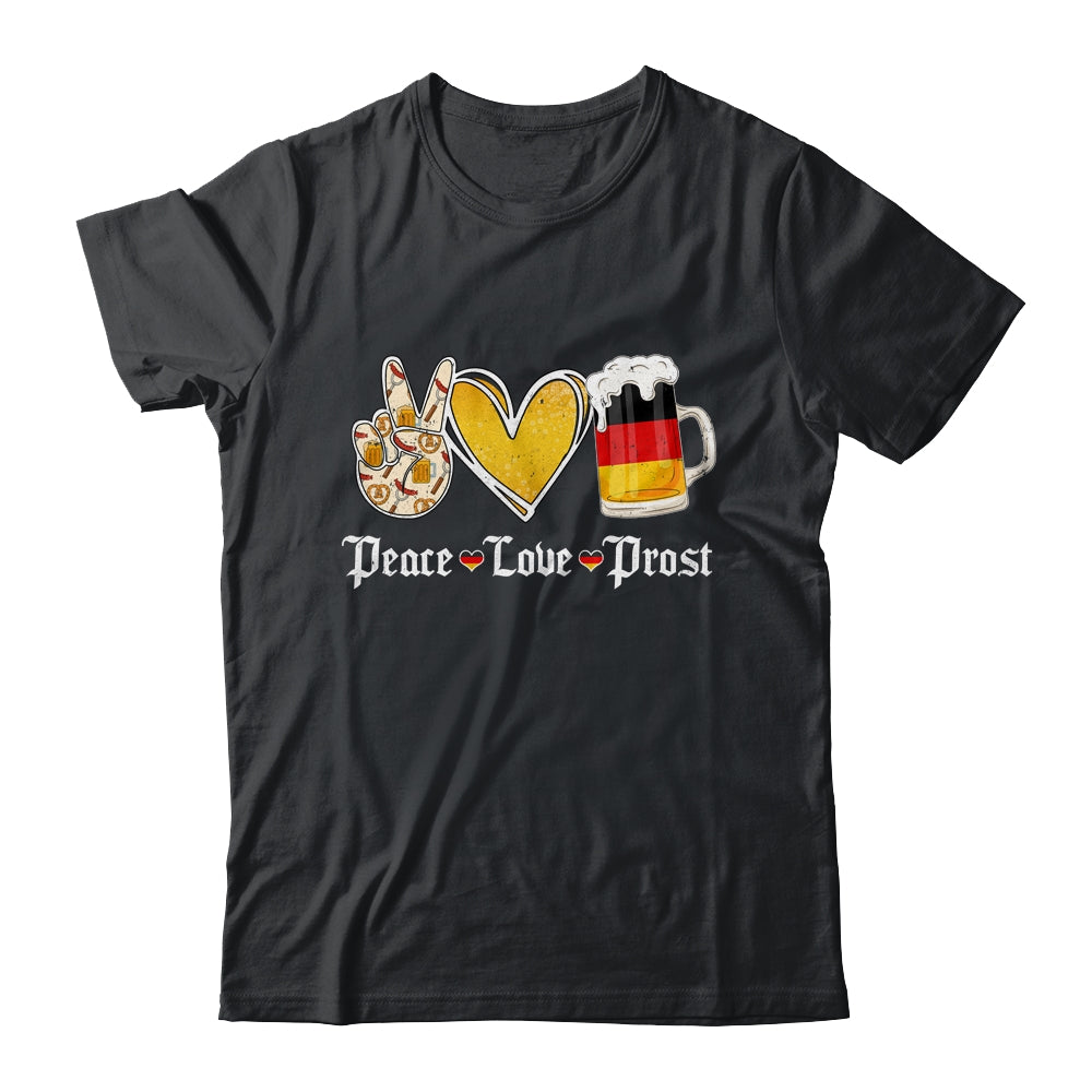 Cute Oktoberfest Costume Peace Love Prost Prost Oktoberfest Shirt & Hoodie | teecentury