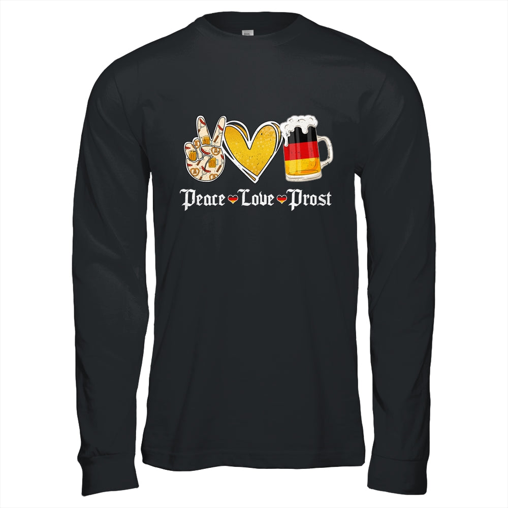 Cute Oktoberfest Costume Peace Love Prost Prost Oktoberfest Shirt & Hoodie | teecentury