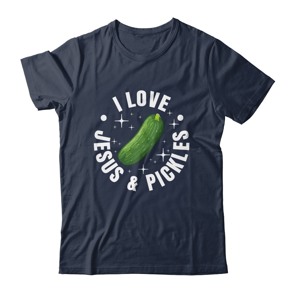 Cute Pickle Design For Men Women Kids Jesus Pickle Lovers Shirt & Tank Top | teecentury
